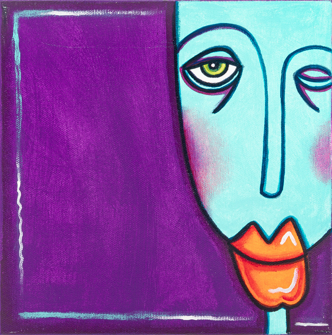Kym Brundritt (Canadian 20thC)     Face
