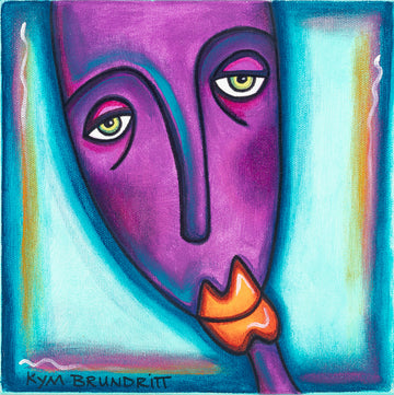 Kym Brundritt (Canadian 20thC)     Face