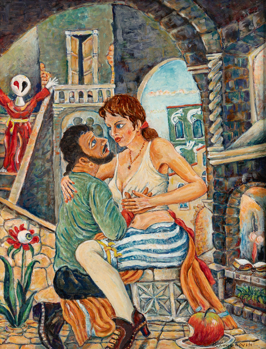 Boris Kaganovitz (Lithuanian-       Canadian 1943) "Romeo And Juliet"
