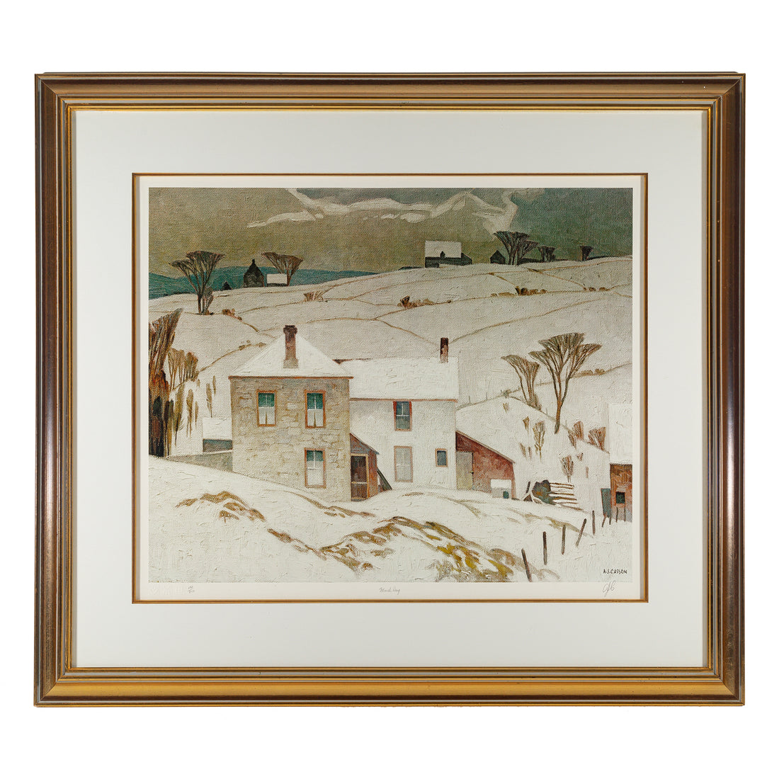 Alfred Joseph Casson (Canadian 1898-1992) "March Day"