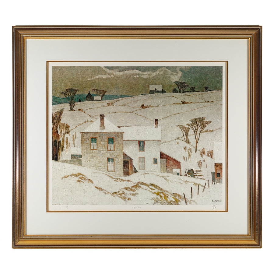 Alfred Joseph Casson (Canadian 1898-1992) "March Day"