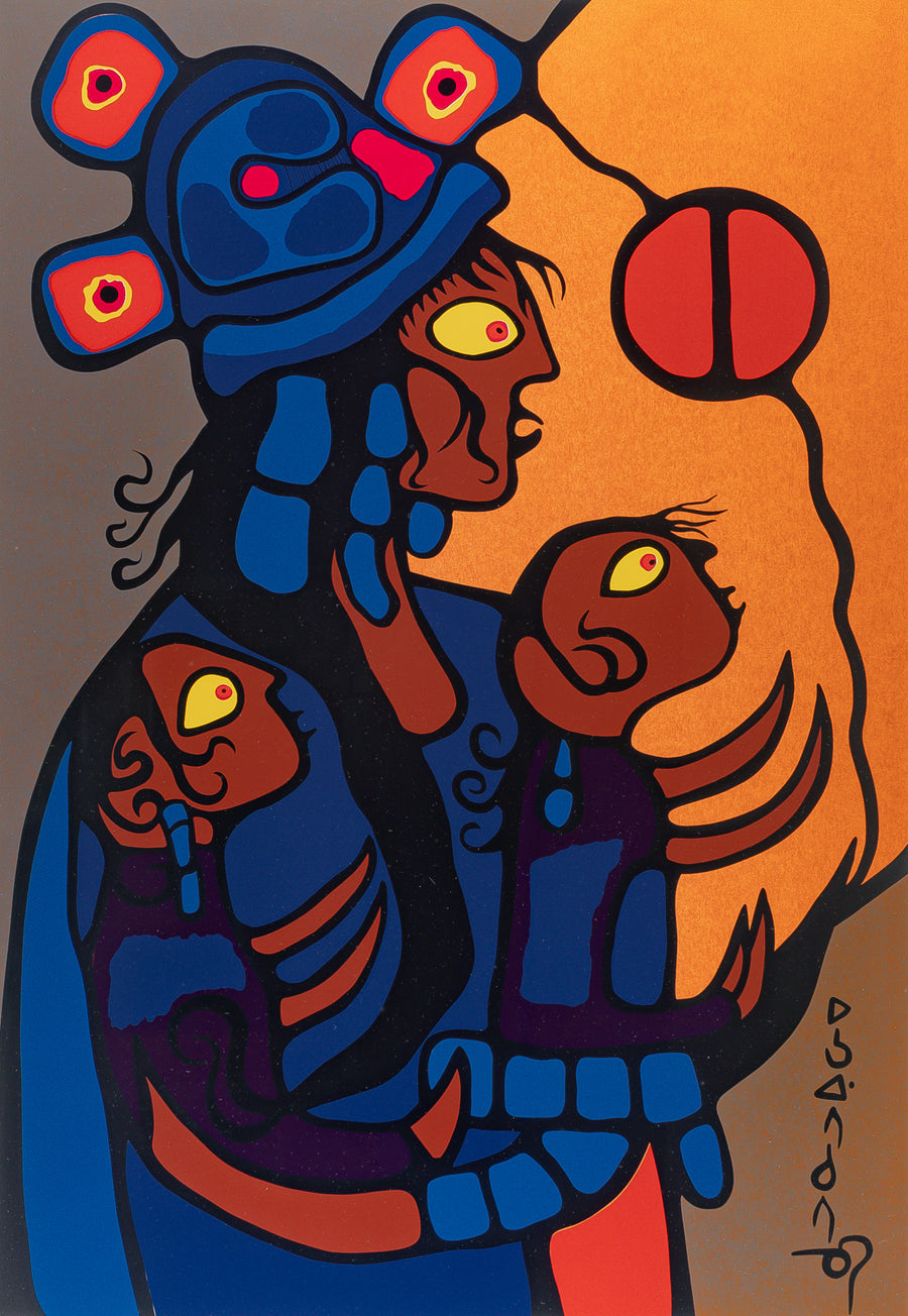 Norval Morrisseau (1931-2007) "Artist's Spritual Wife And