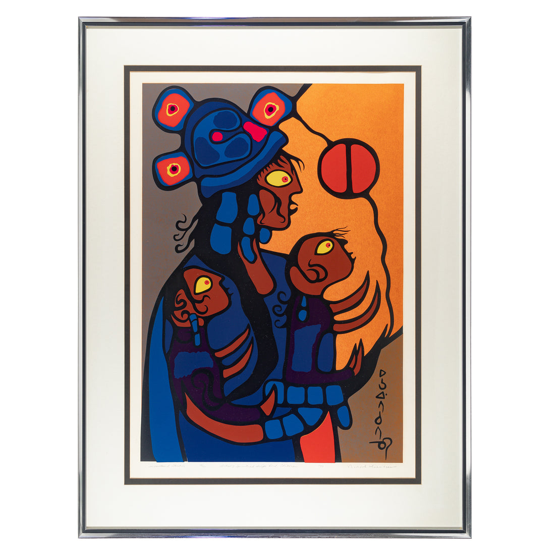 Norval Morrisseau (1931-2007) "Artist's Spritual Wife And