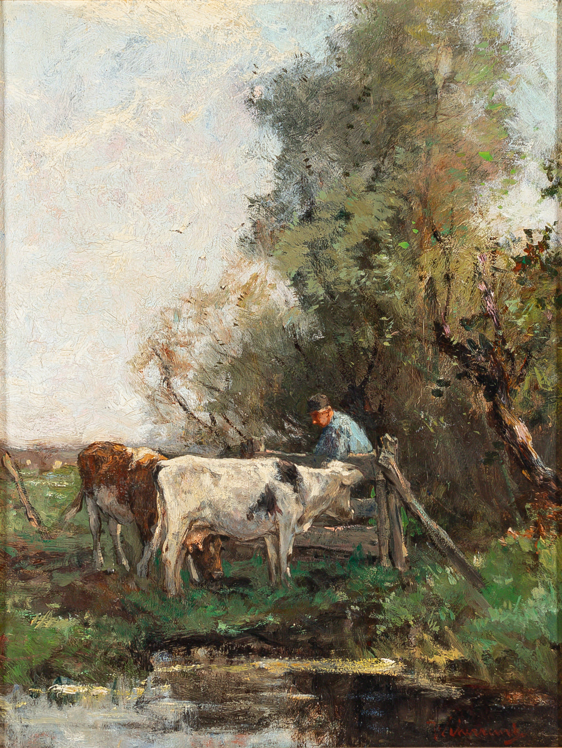 Johan Frederik Cornelis Scherrewitz (Dutch 1868-1951) Untitled