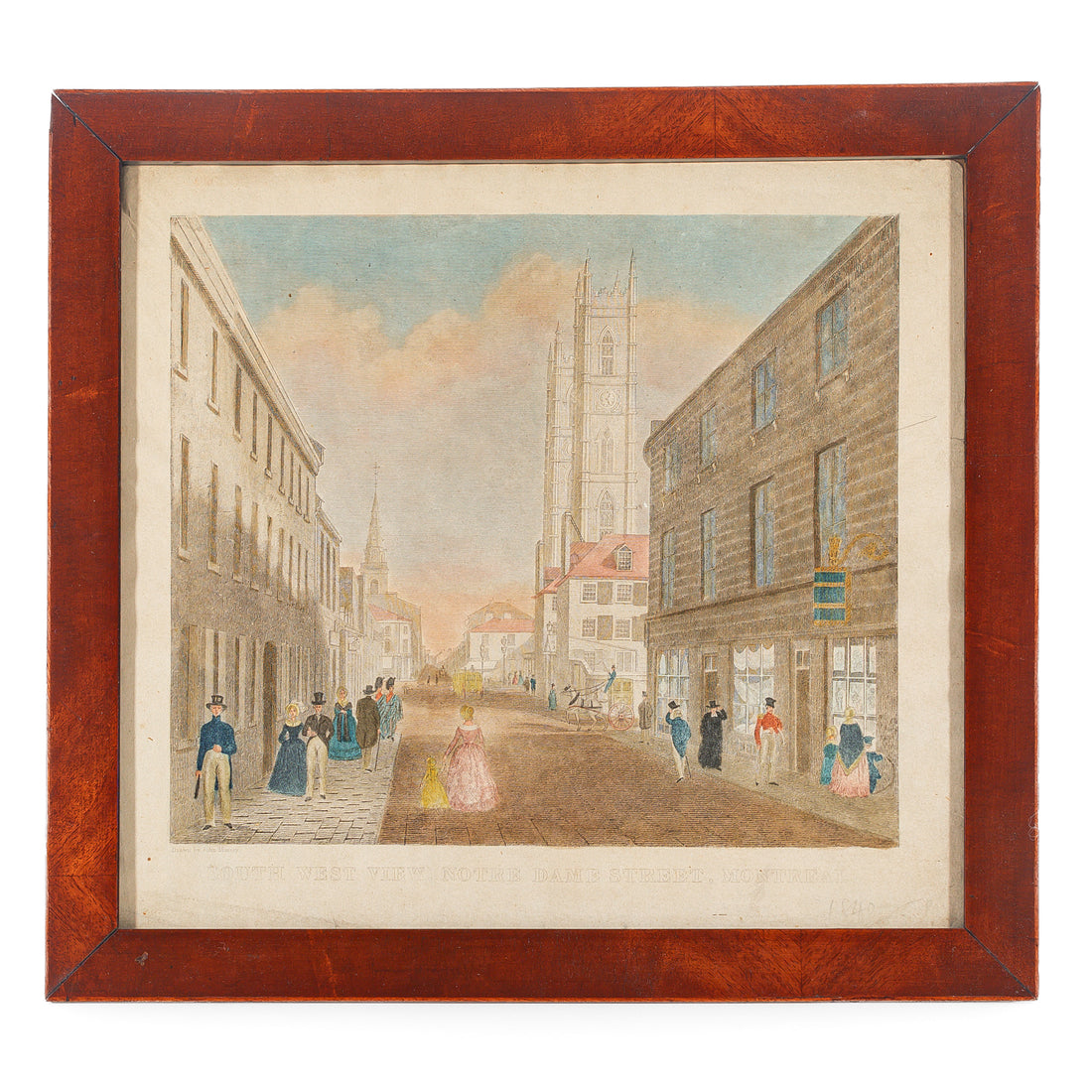 John Murray Framed Engraving    Untitled