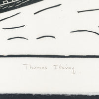 Thomas Iksiraq (Nunavut, 1941-    2023) "Eyeball Hill"