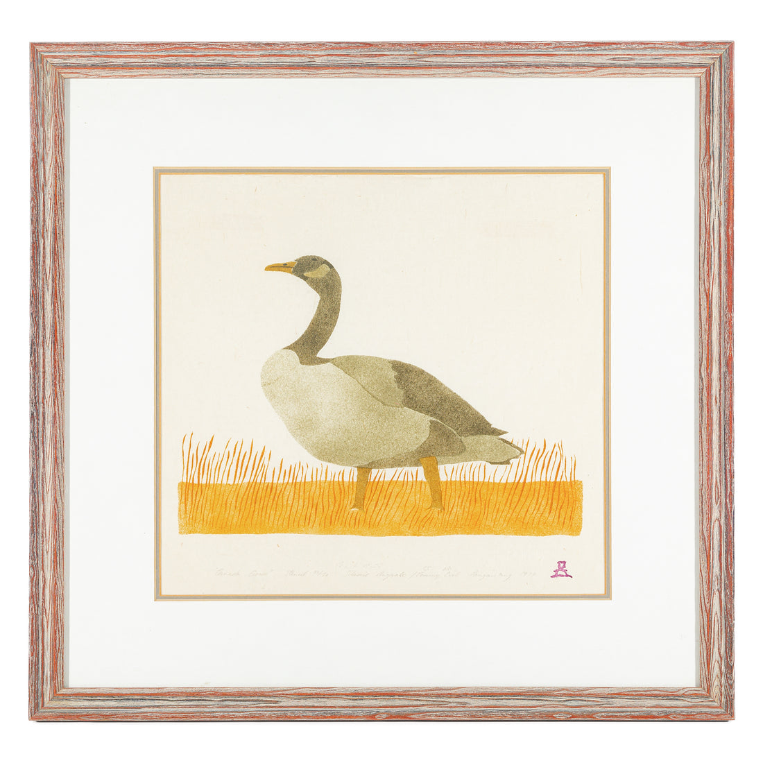 Silasie Angnakok (Inuit 1937) "Canada Goose"