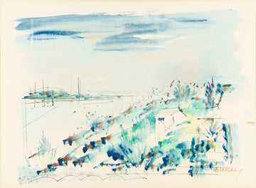 Alfred Birdsey (Bermuda          1912-1996) Harbour View