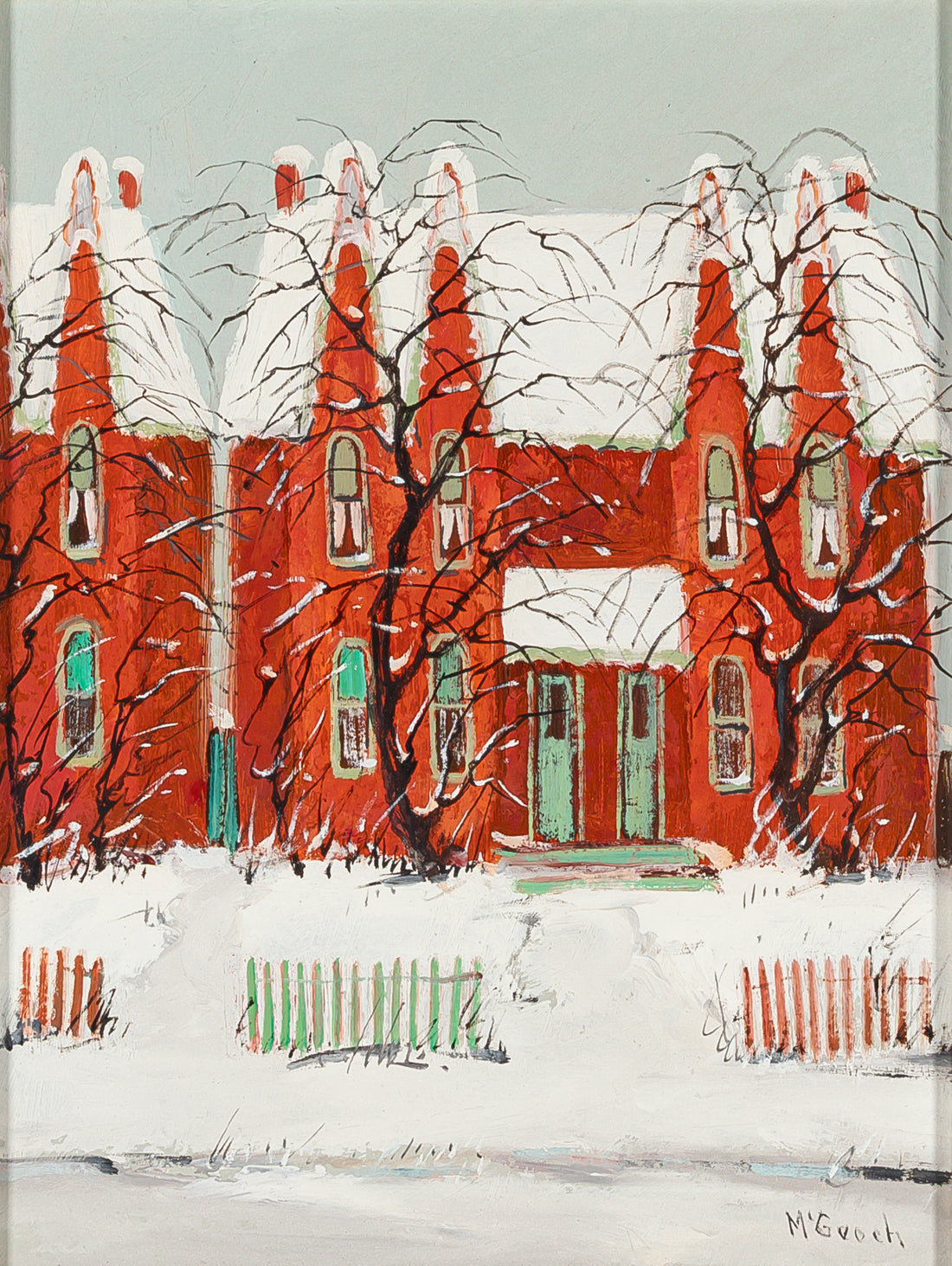 Lillian Jean McGeoch (Canadian 1903-1992) "Strachan Ave."