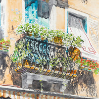 Micheal Zarowsky (Canadian 1946) "Venice In Bloom"
