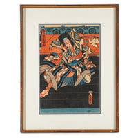 Utagawa Kunisada, Toyokuni III (Japanese 1786-1864) Kabuki Actor Fukashichi