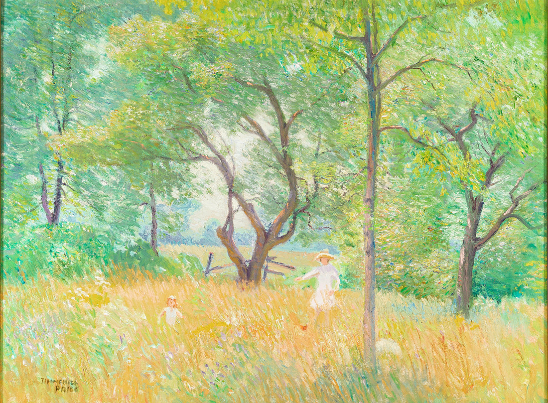 Addison Winchell Price (Canadian 1907-2003) "Tall Grass At Lingwyck"