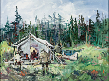 Serge Brunoni (Canadian 1938) "Nomades"