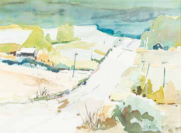 Elizabeth Jaworski (Canadian 20th C) Untitled - Country Road