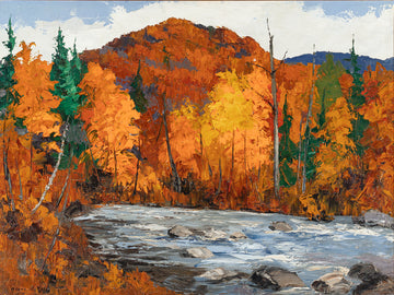 Oscar De Lall (Canadian 1903-1971) "Mullet River, Ste Adele"