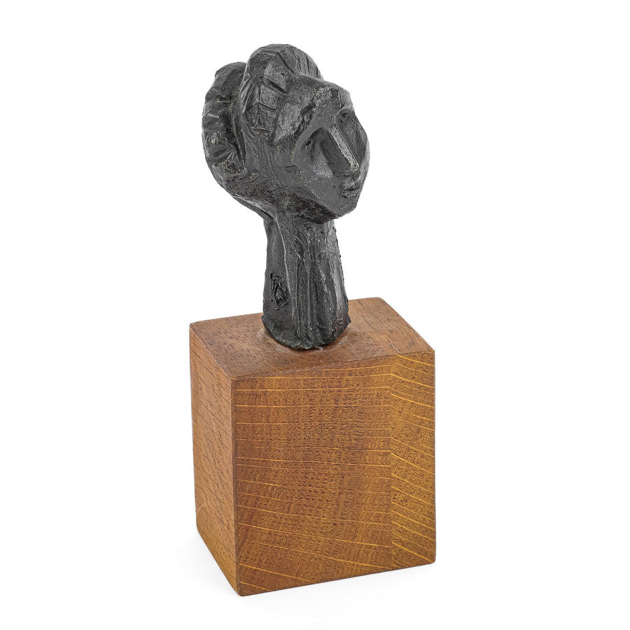 Leonhard Oesterle (Canadian 1915-2009) Abstract Female Head