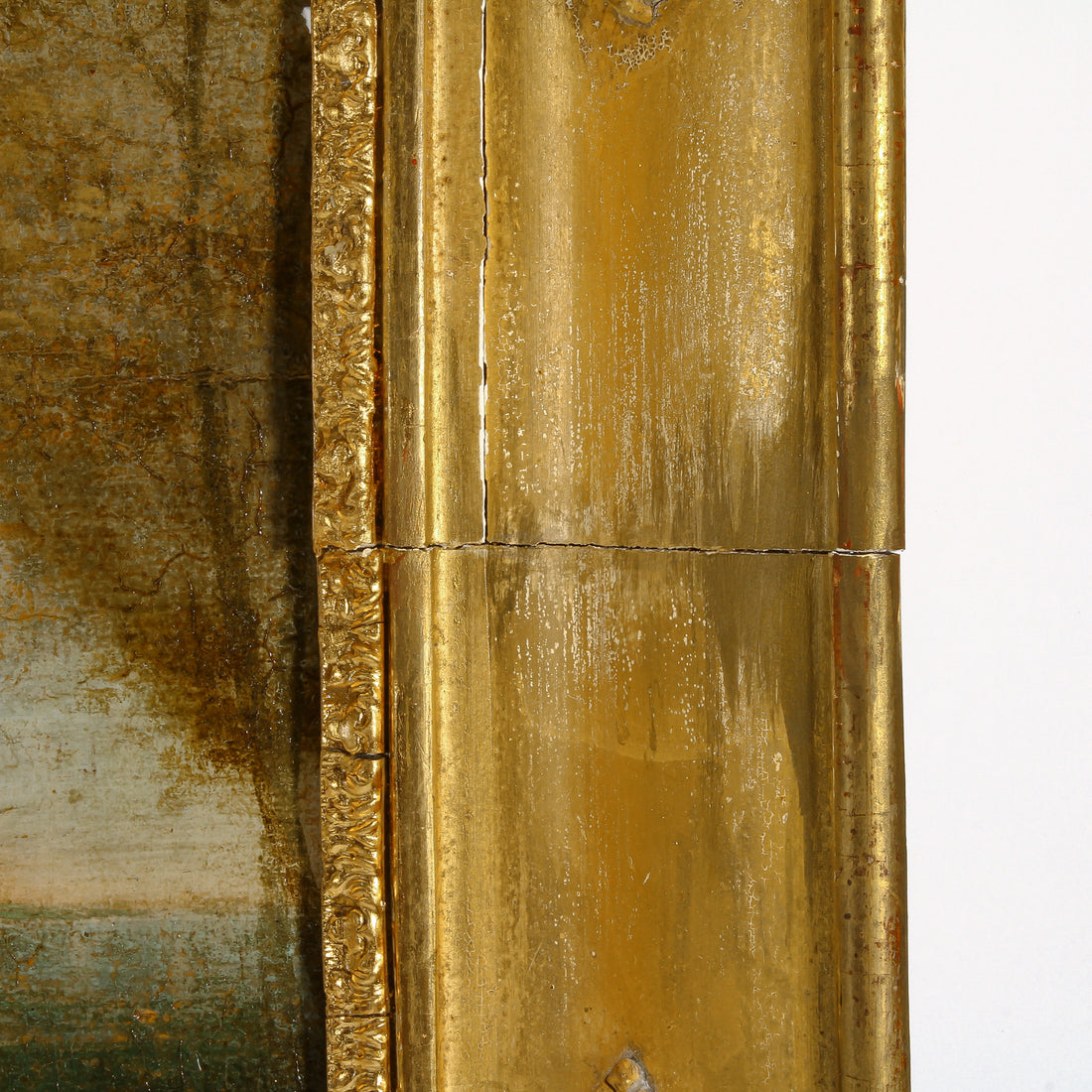 In the Manner of Angelika Kauffmann - "Mercury Leading Psyche Through a Wood" - Oil on Panel