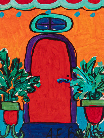 A.E. (Elie) Barnes (American     20thC)   Untitled H10"xW8"