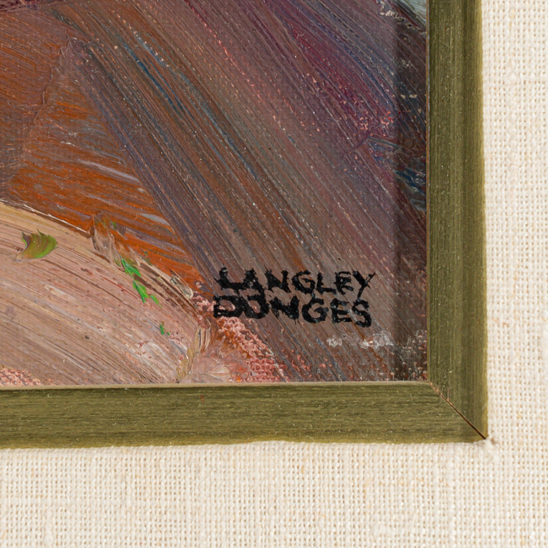 Langley Donges (Canadian 1901-1992) "King Road"