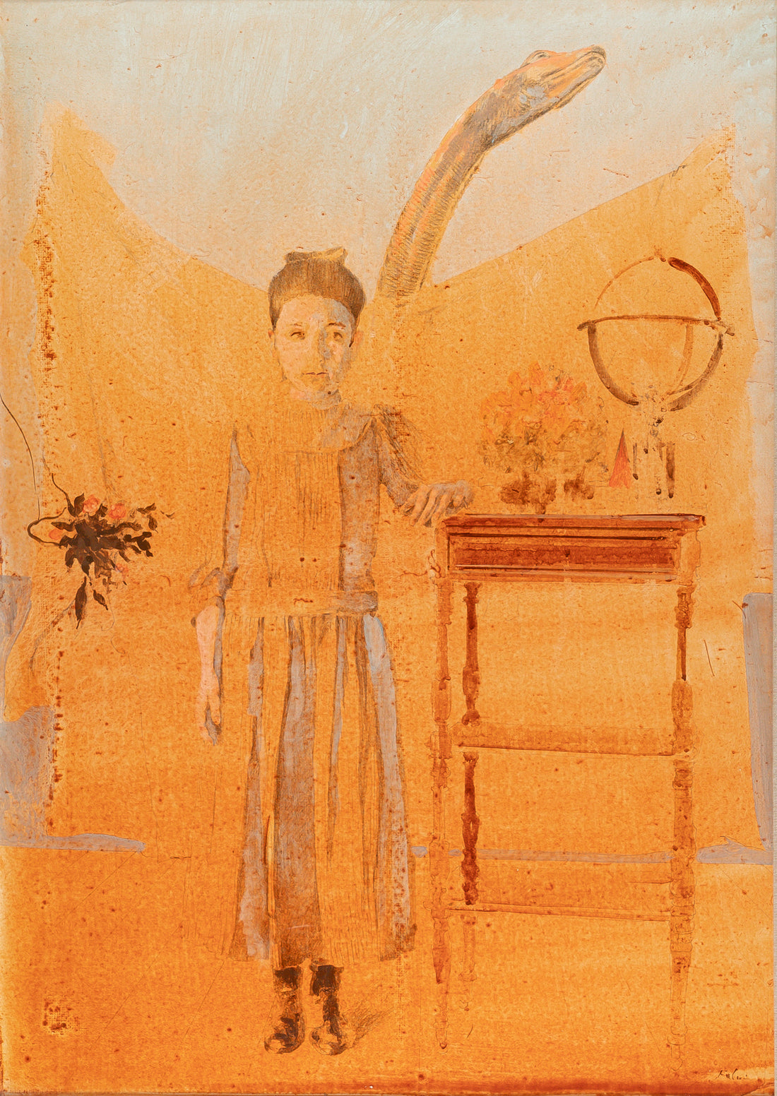 Gigino Falconi (Italian, 1933)      "The World Of Comiso"