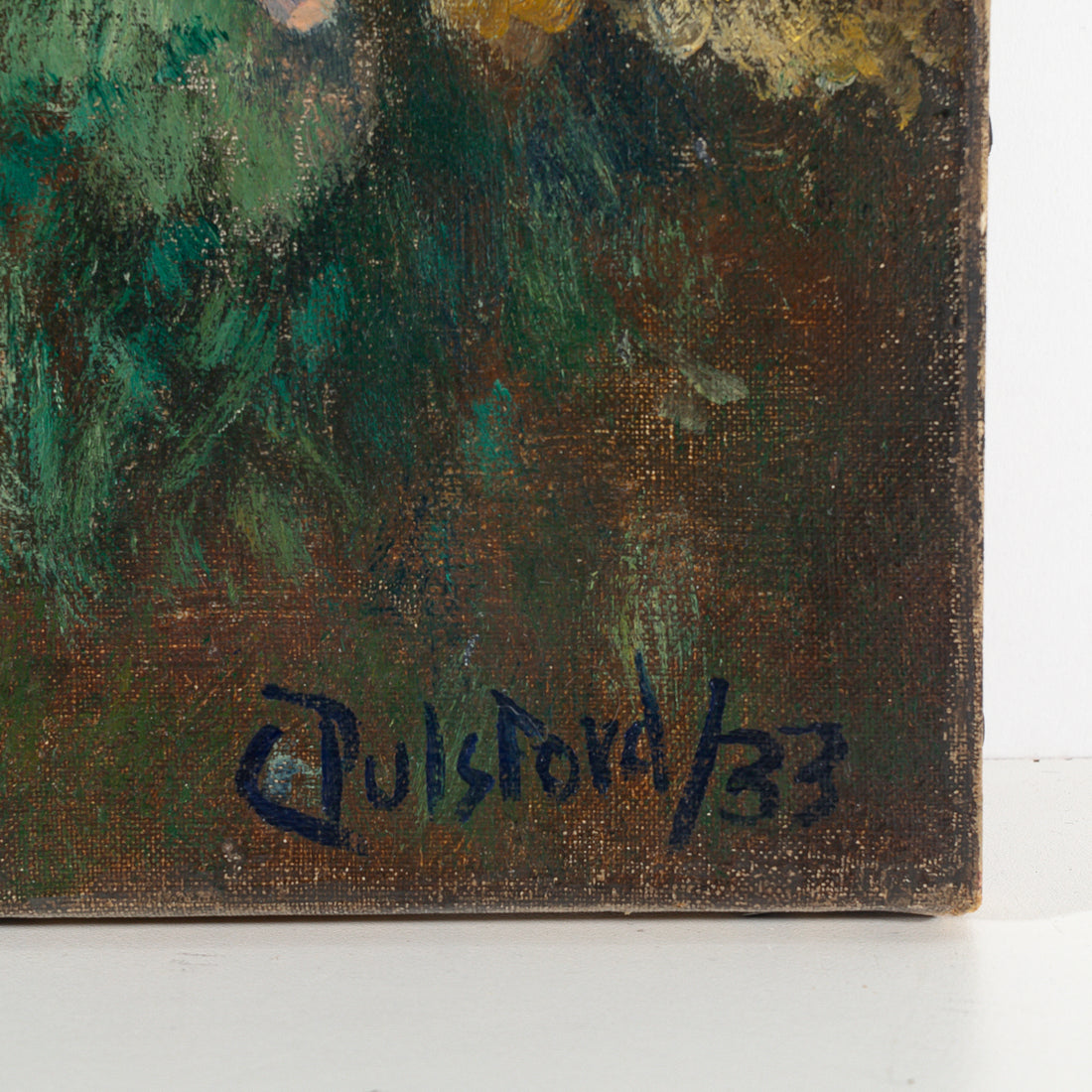 C Pulsford (20th C)                 Portrait Of Young Girl