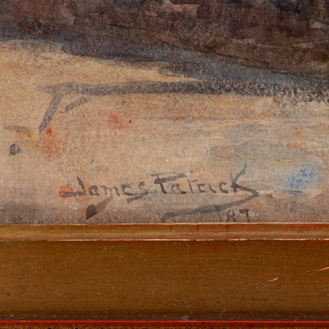James Patrick (19-20th C)  Untitled