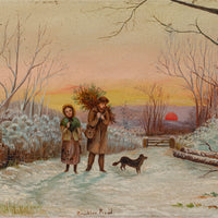 Unknown Artist "Brockton Road" H12"xW18"