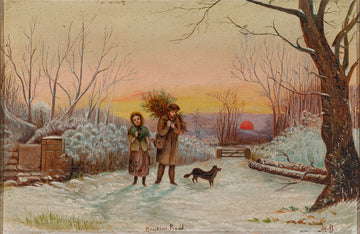Unknown Artist "Brockton Road" H12"xW18"