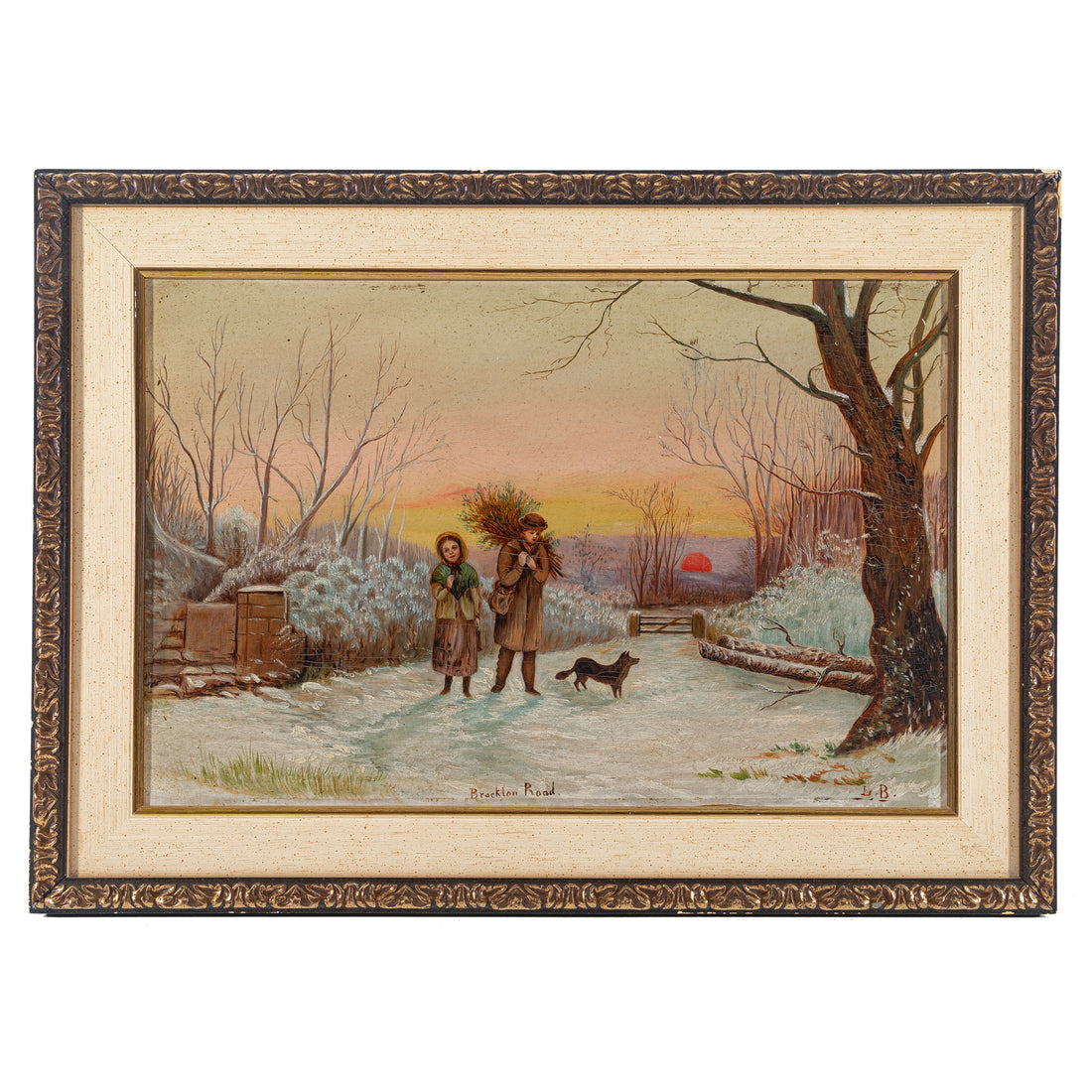 Unknown Artist "Brockton Road" H12"xW18"