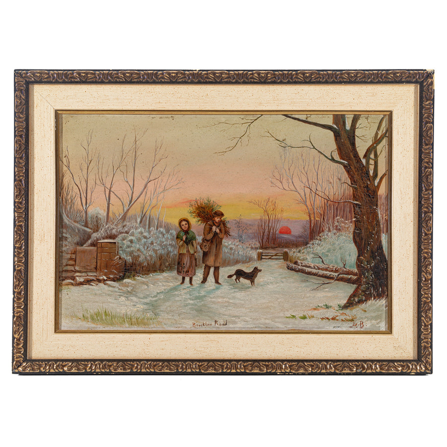 Unknown Artist "Brockton Road" H12"xW18"