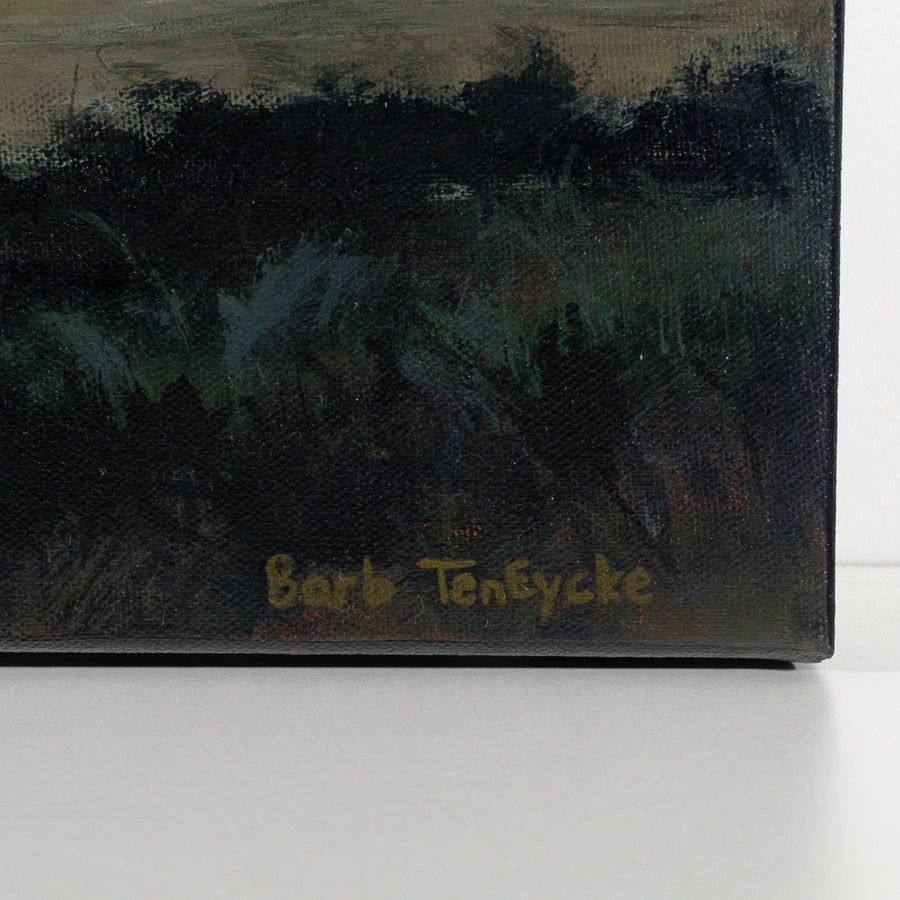 Barb TenEyke (Canadian 20thC)     "Twilight's Last Gleaming"