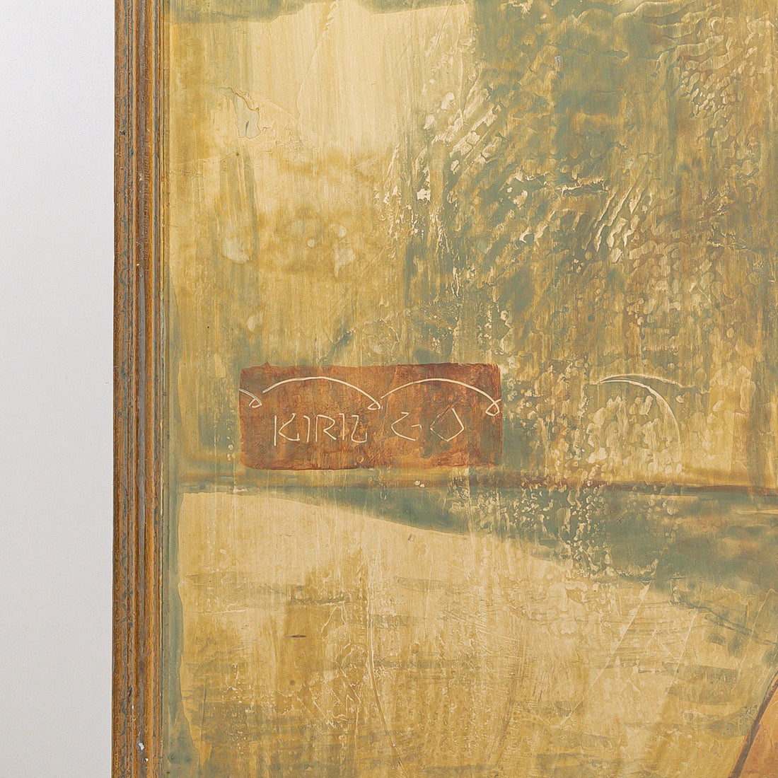 Kiril Go, Woman In Yellow Dress         H60"xW17"