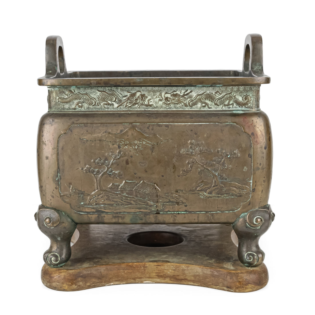 Asian Bronze Incence Burner
