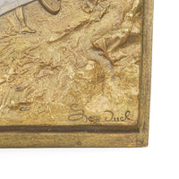PAIR Bronze Bas Relief Plaques      "Le Duel"