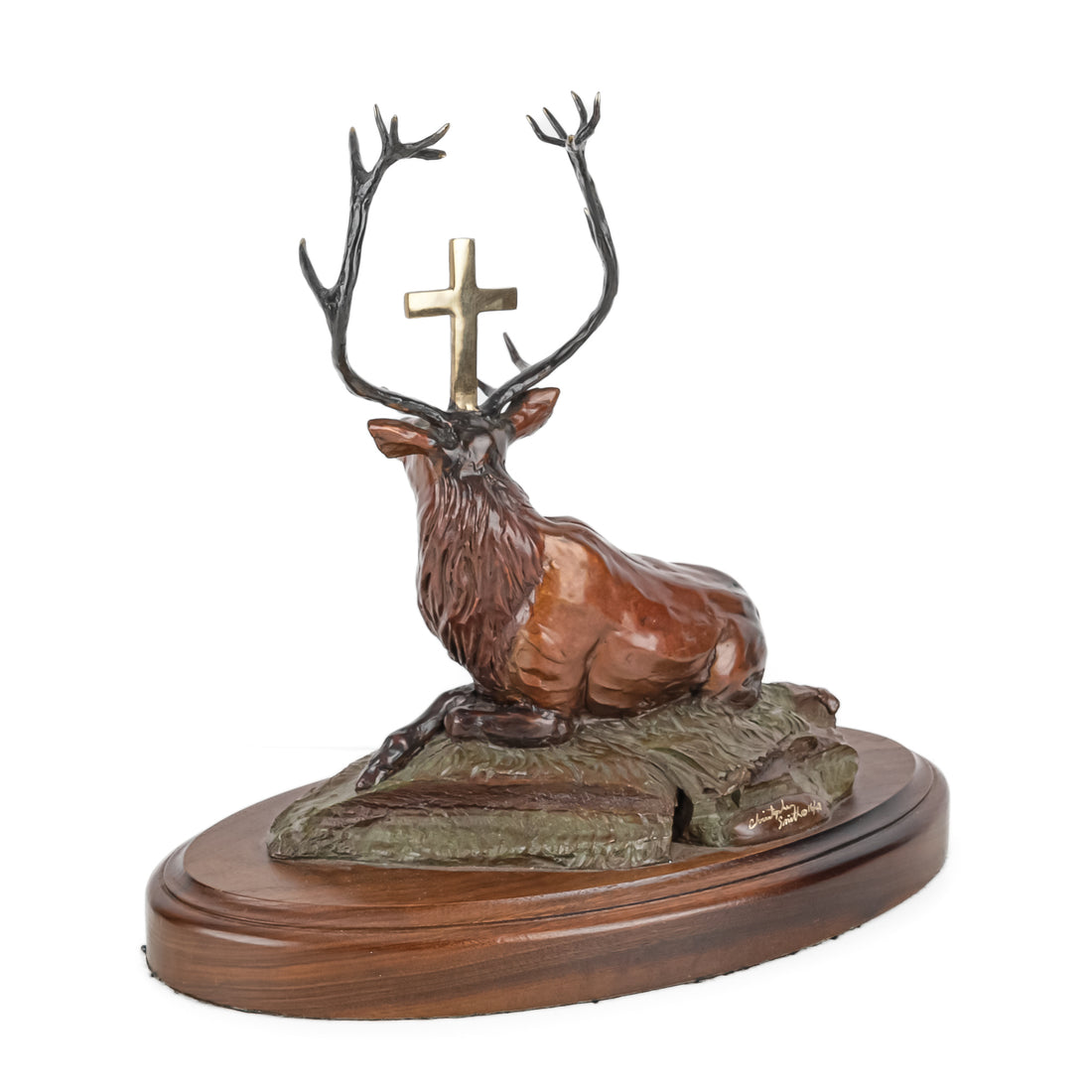 Christopher Smith (American 1963)     "St. Hubertis Stag"