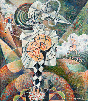 Boris Kaganovitz (Lithuanian-       Canadian 1943) "Circus"