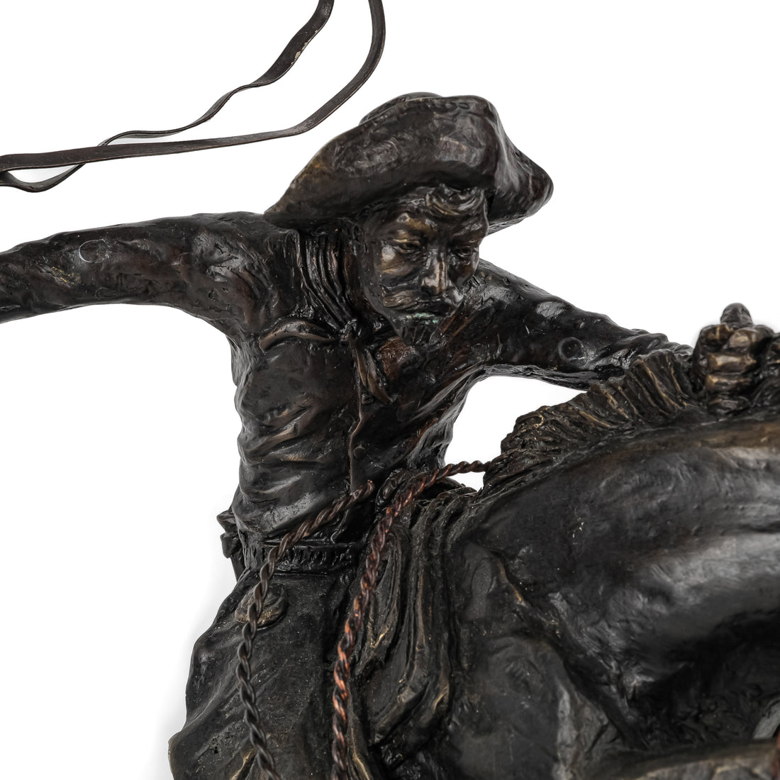 After Frederic Remington (American 1861-1909) "Bronco Buster"