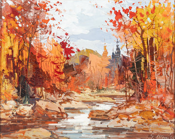 Geza Gordon Marich (Canadian 1913-1985) "Laurentian Scene"