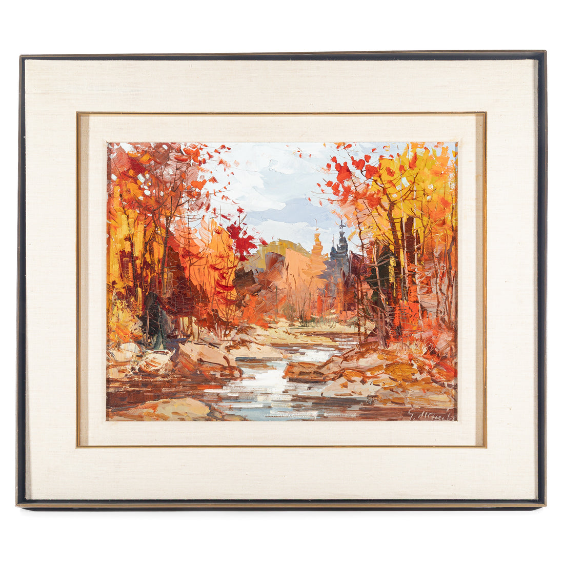 Geza Gordon Marich (Canadian 1913-1985) "Laurentian Scene"