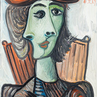 Serge Deherian (Canadian 1955) Seated Woman