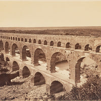 Unknown Artist - Pont Du Gard Roman Aqueduct