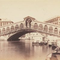 Unknown Artist - Rialto Bridge, Venice, Italy