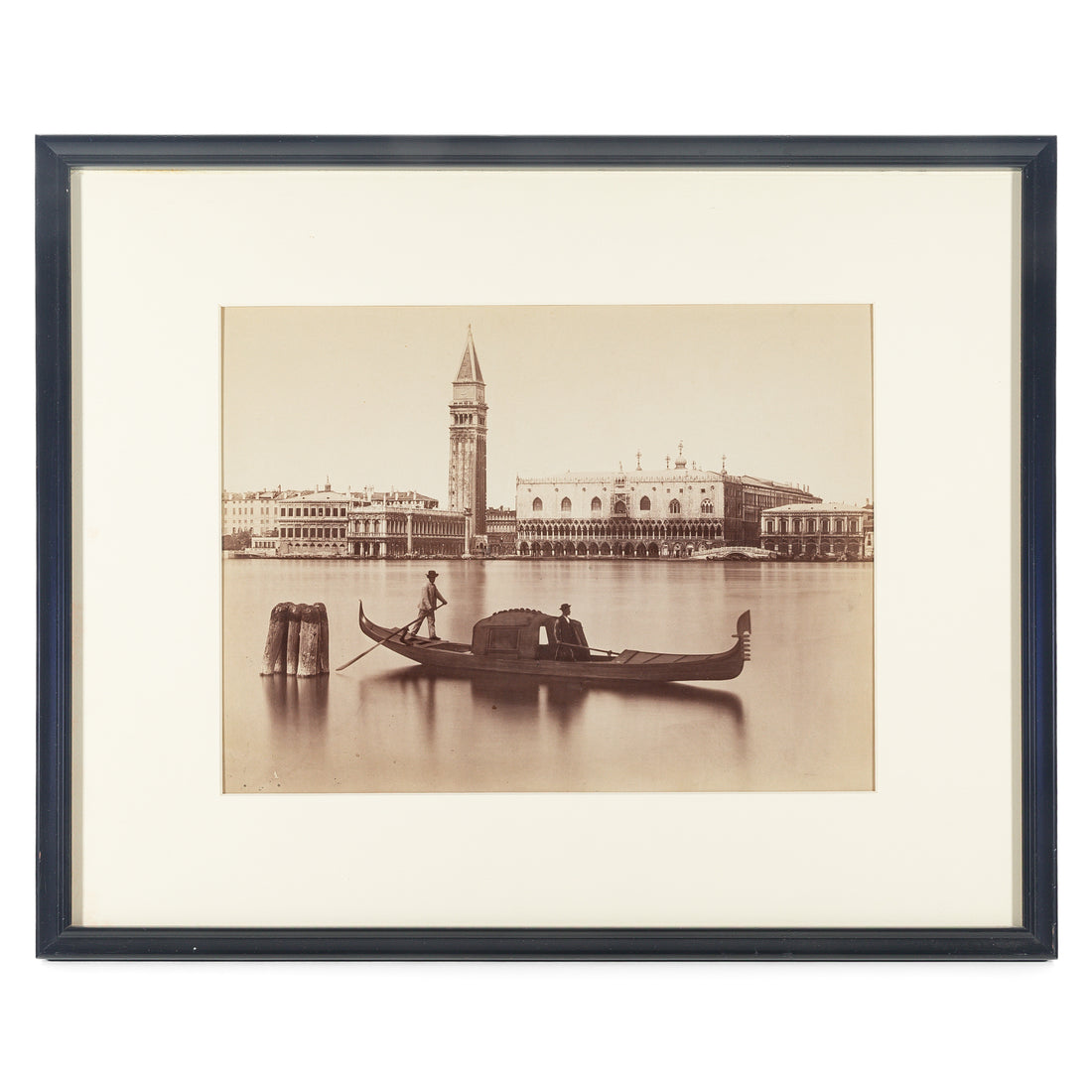 Attributed To Carlo Naya      (Italian 1816-1882) Gondolier, Venice, Italy