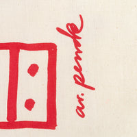 A.R. Penck (1939-2017) Framed Cotton Bag