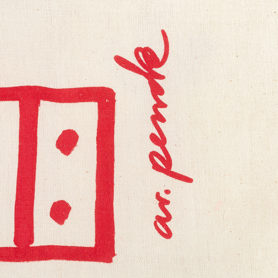 A.R. Penck (1939-2017) Framed Cotton Bag