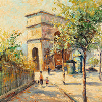 Gustaf Svensson (Swedish 1893-1957) Paris - Arc De Triomphe