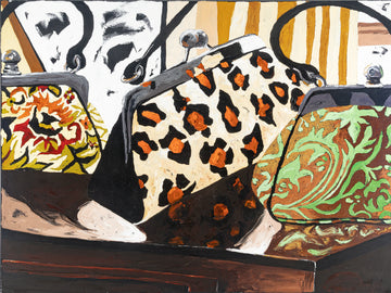 Julia Gilmore (Canadian 20th C) "Three Handbags"