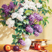 Vadim Dolgov (Russian-Canadian    1962) Still Life With Flowers