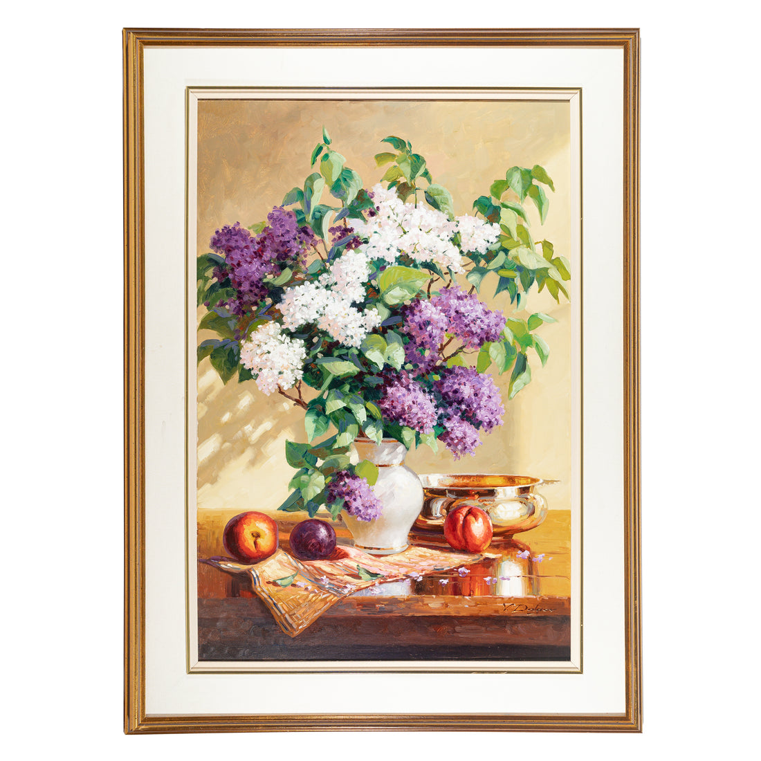 Vadim Dolgov (Russian-Canadian    1962) Still Life With Flowers