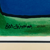 Avi Ben Simhon (Israeli, 1947) "Indian Summer" Silkscreen/Serigraph on paper